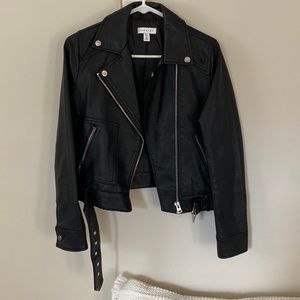 TopShop Faux Leather Jacket